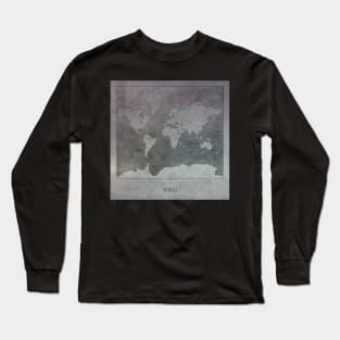 World map Long Sleeve T-Shirt